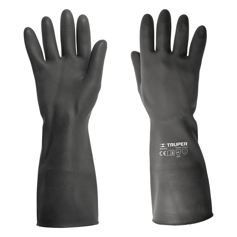 GUANTES MEDIANOS DE NEOPRENO PARA MANEJO DE QUIMICOS