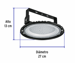 LUMINARIO LED 100 W HIGH BAY VOLTECK