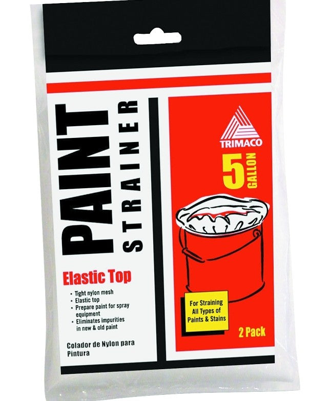 COLADOR DE PINTURA 600 MICRAS PARA 5 GALÓNES, 2 PACK