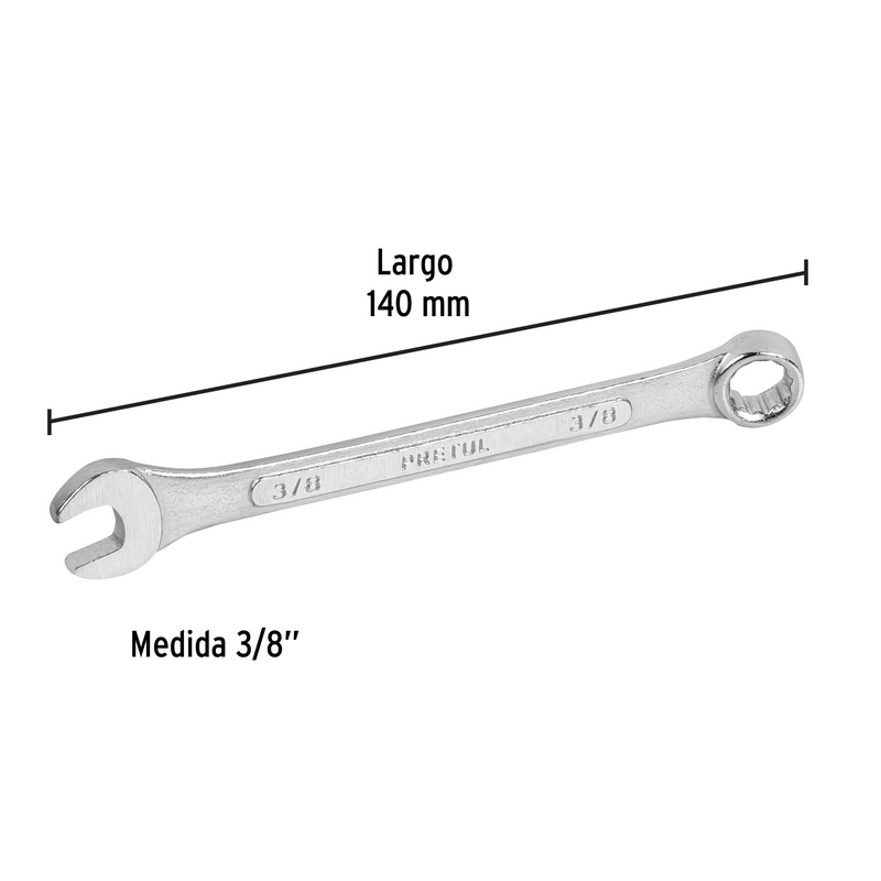 LLAVE COMBINADA 3/8"