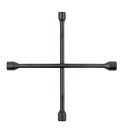 Llave de cruz para auto PRETUL 14" color negro.