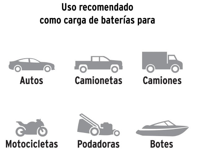 CARGADOR/ARRANCADOR DE BATERIAS 35 A 200A 12 VOLTS TRUPER