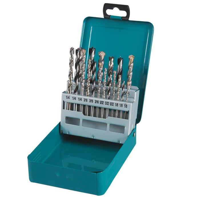 JUEGO DE BROCAS PARA METAL, CONCRETO Y MADERA