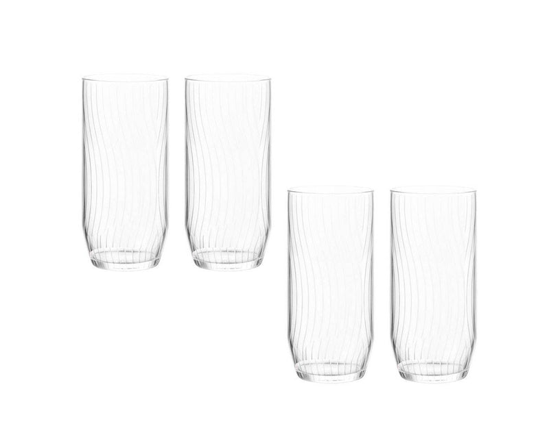 JUEGO DE VASOS CRISTALINO BRISA 4 PIEZAS