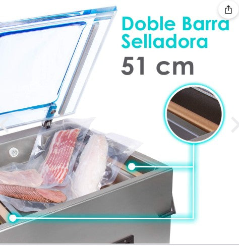 EMPACADORA AL VACIO 20 M3/H 900 W 110/60HZ MONOFASICO