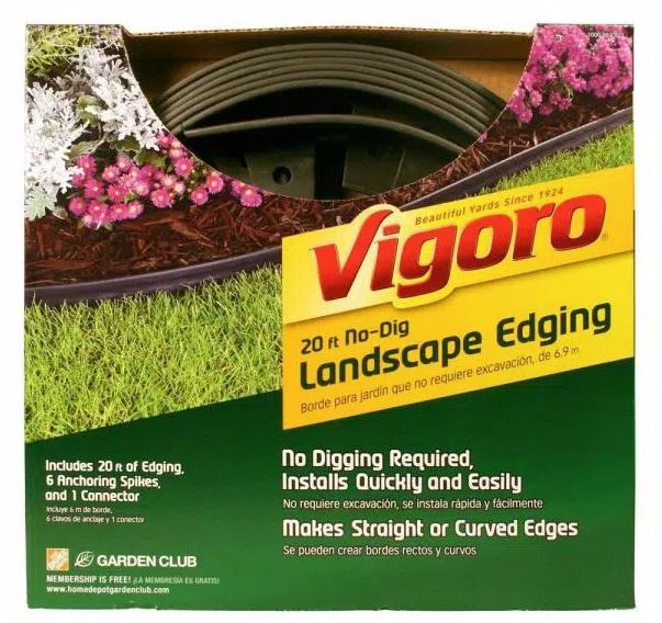 LINEA DELIMITADORA EMPOTRABLE PARA JARDIN VIGORO DE 20FT.