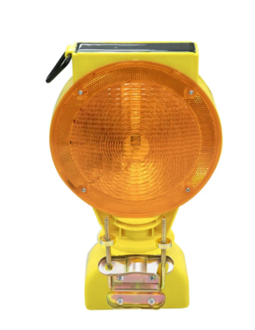 LAMPARA DESTELLO SOLAR DE 7" BARRICADA