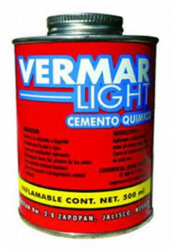 CEMENTO VERMAR LIGHT PARA PARCHES, 1/2 L