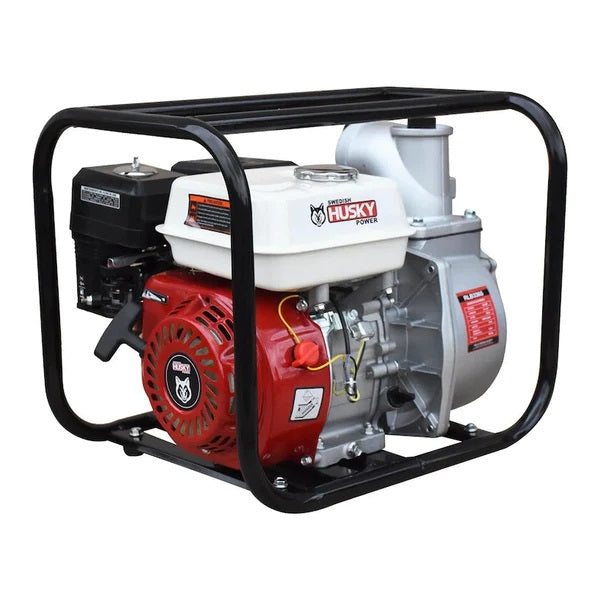 MOTOBOMBA DE 3", A GASOLINA, 6.5 hp, 1,000 L/min, SWEDISH HUSKY