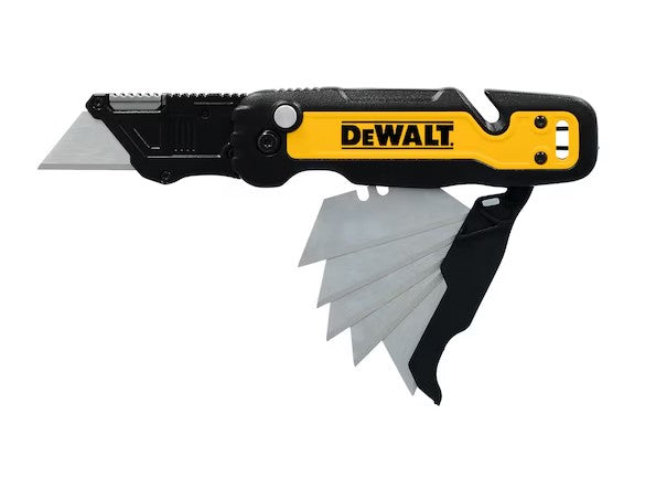 NAVAJA PLEGABLE CON ESPACIO DE ALMACENAMIENTO DEWALT