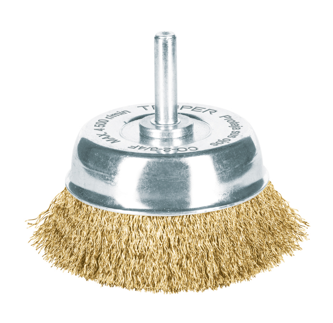 CARDA DE COPA, ALAMBRE FINO, 2-3/4"
