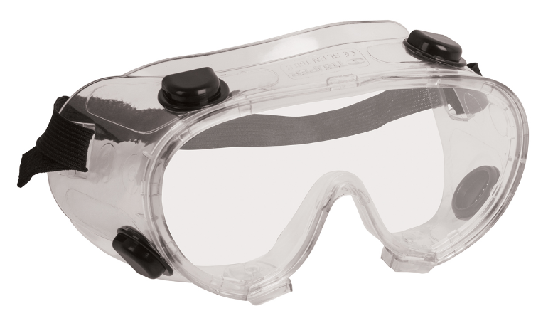 GOGGLES DE SEGURIDAD TRANSPARENTES