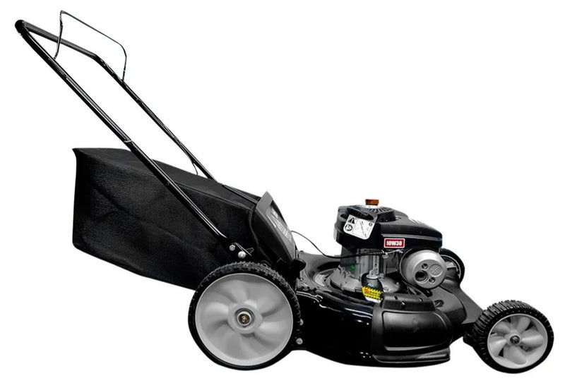 PODADORA DE CESPED 20", MOTOR 79 CC, RUEDAS TRASERAS DE 7", DESCARGA LATERAL, YARD MACHINES
