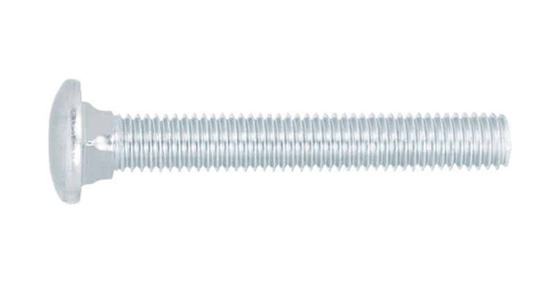 TORNILLO TIPO COCHE, GALVANIZADO, 1/2 X 3-1/2" (PIEZA)