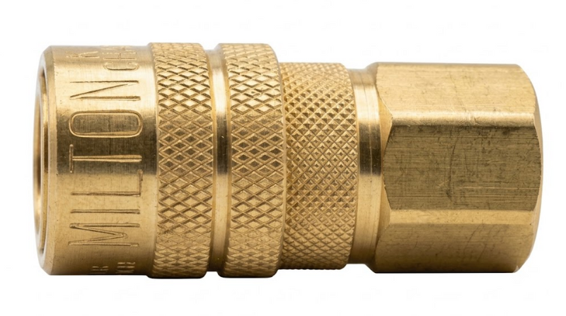 COPLE RAPIDO PARA AIRE, HEMBRA, 1/4" NPT, MILTON 715