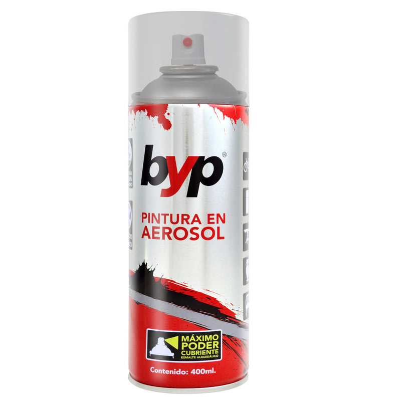 PINTURA EN AEROSOL, COLOR TRANSPARENTE, 400 ml, BYP