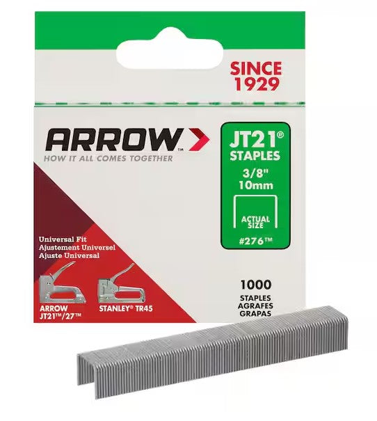 GRAPAS 276 JT21, 3/8", 10 mm, ARROW 1000 PZAS