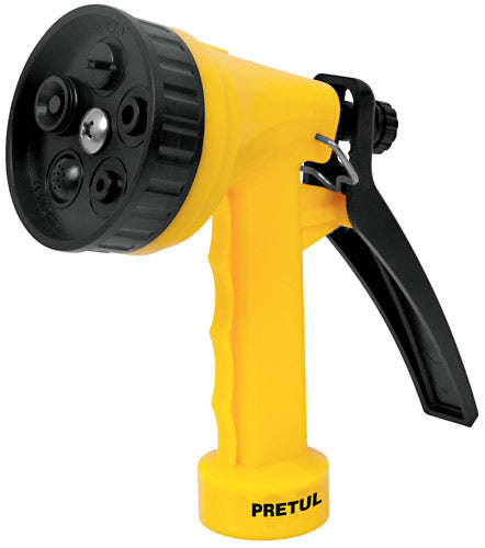 PISTOLA PARA RIEGO MULTIFUNCION, PLASTICA 5 FUNCIONES