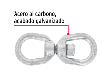 DESTORCEDOR DE ACERO FORJADO DE 3/8"