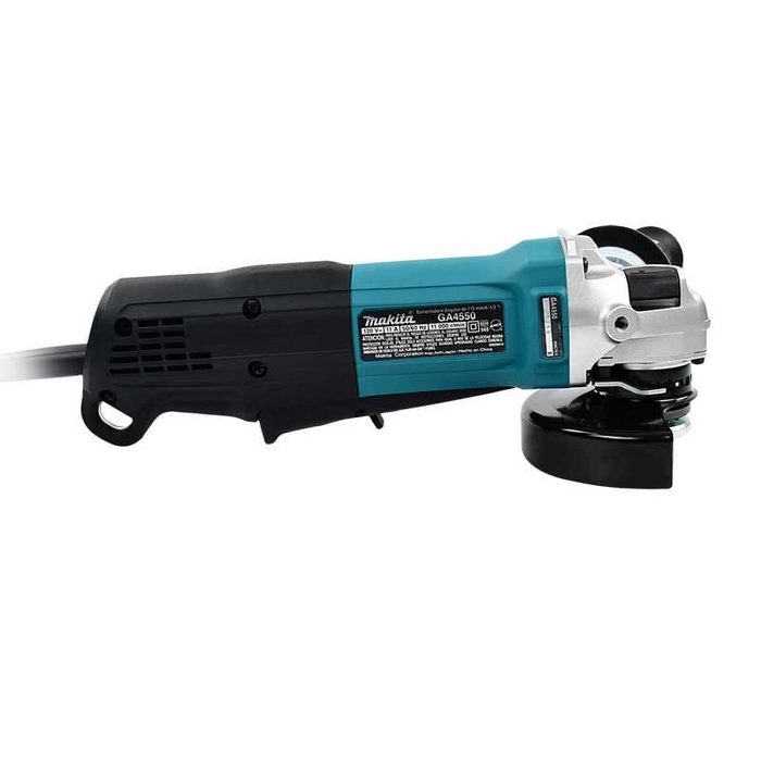 ESMERILADORA ANGULAR DE 4-1/2", 1,300W, 11,000 RPM, INTERRUPTOR TIPO PALETA GA4550