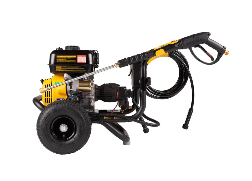 HIDROLAVADORA CON MOTOR A GASOLINA DEWALT, 3400 PSI, 2.5 GPM, ARRANQUE ELÉCTRICO