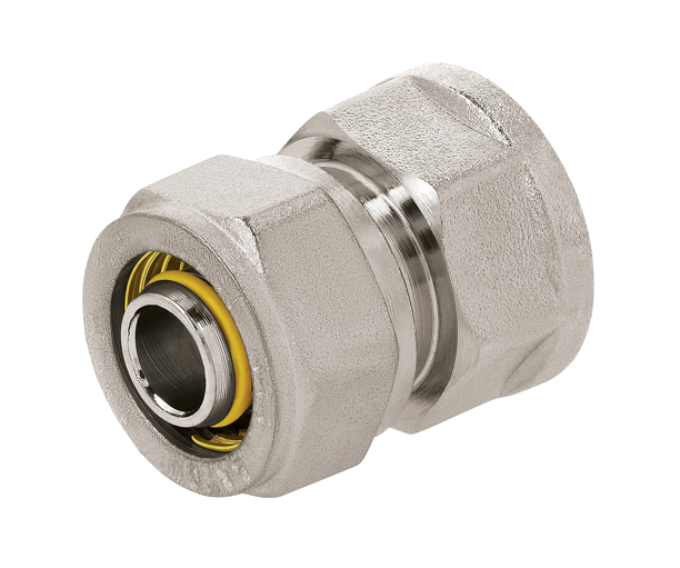CONECTOR 3/8", ROSCA HEMBRA 1/2", PE-AL-PE