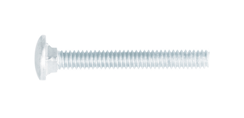 TORNILLO TIPO COCHE, GALVANIZADO, 1/4 X 2" (PIEZA)