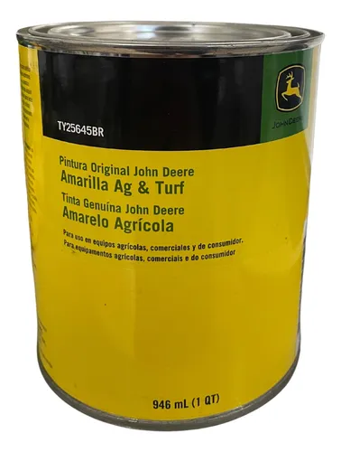 PINTURA JOHN DEERE, AMARILLO CONSTRUCCION, 3.78 L (1 gal)