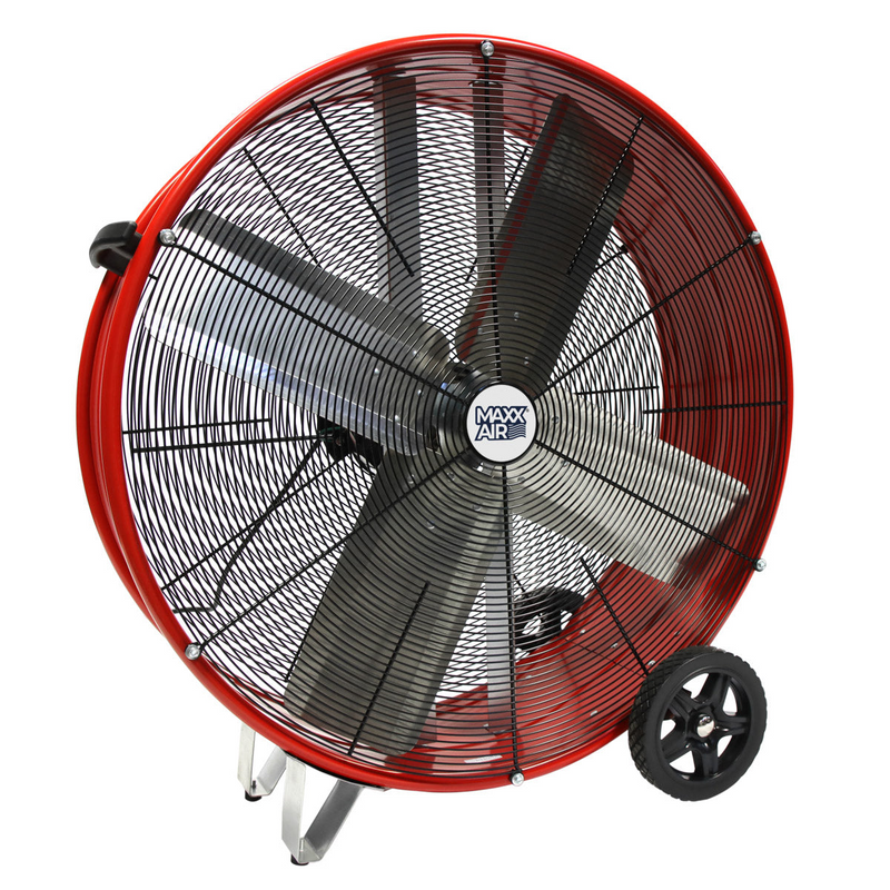 VENTILADOR TIPO TAMBOR DE 30" DIRECTO 2 VELOCIDADES