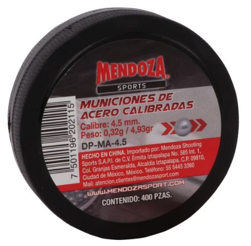 DESPACHADOR DE MUNICION DE ACERO 4.5 C/400 PZ