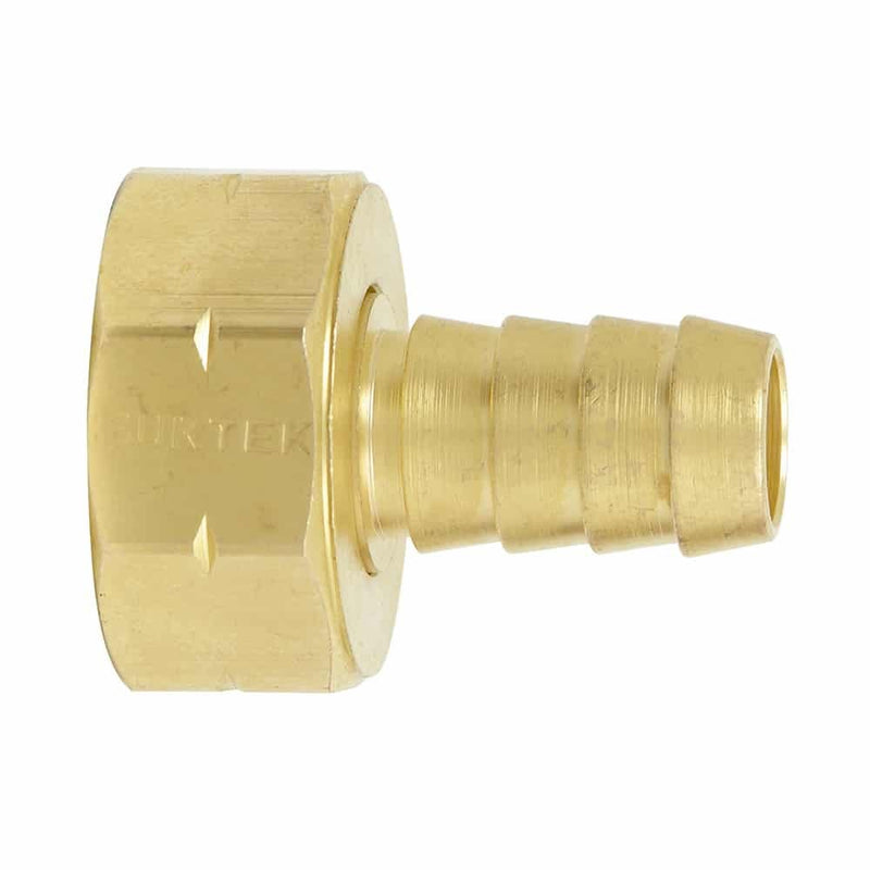 CONECTOR DE LATON MACHO PARA MANGUERA DE 1/2"