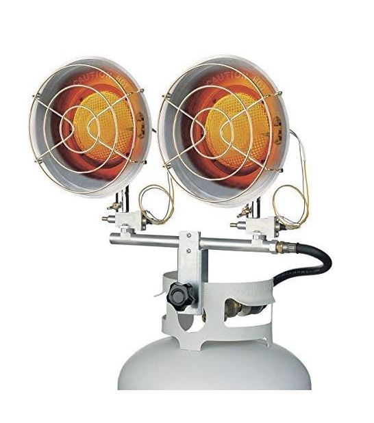 CALENTON A GAS DE SOBREPONER, DOBLE, 18K-26K-30K BTU