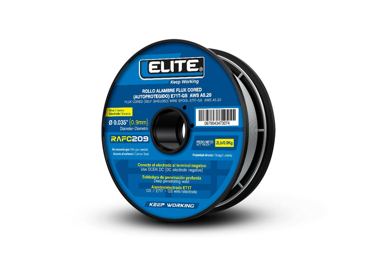 MICROALAMBRE FLUX CORD AUTOPROTEGIDO 0.035, 2LB / 0.9 KG