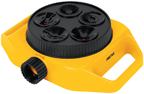 ASPERSOR BASE DE PLASTICO, 5 FUNCIONES, PRETUL