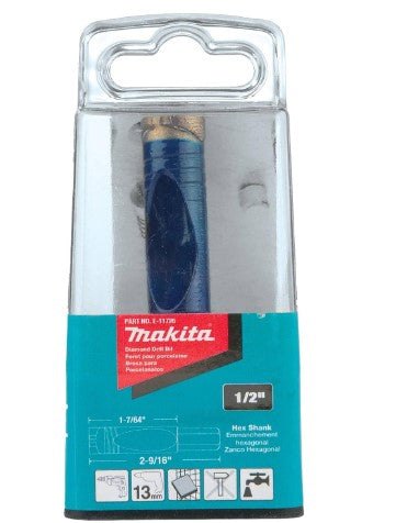 BROCA DE DIAMANTE P/PORCELANATO 1/2"