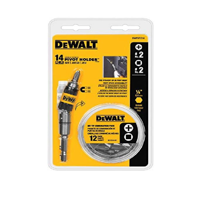 SUJETADOR MAGNETICO HEXAGONAL ARTICULADO CON JUEGO DE PUNTAS 14 PIEZAS