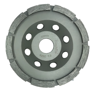 COPA DE DIAMANTE 4-1/2" CON 1 SEGMENTO PARA DESBASTE CONC.
