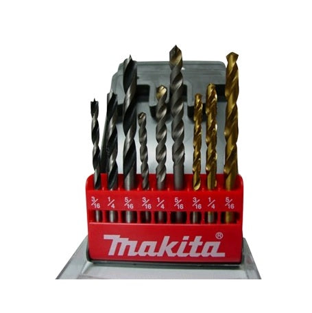 JUEGO DE 9 BROCAS COMBINADAS MAKITA 5.5. 7 Y 8 mm