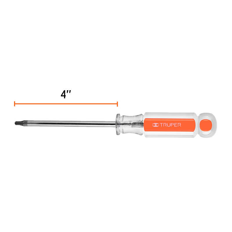 DESARMADOR PUNTA TORX T 20 MANGO DE ACETATO TRUPER