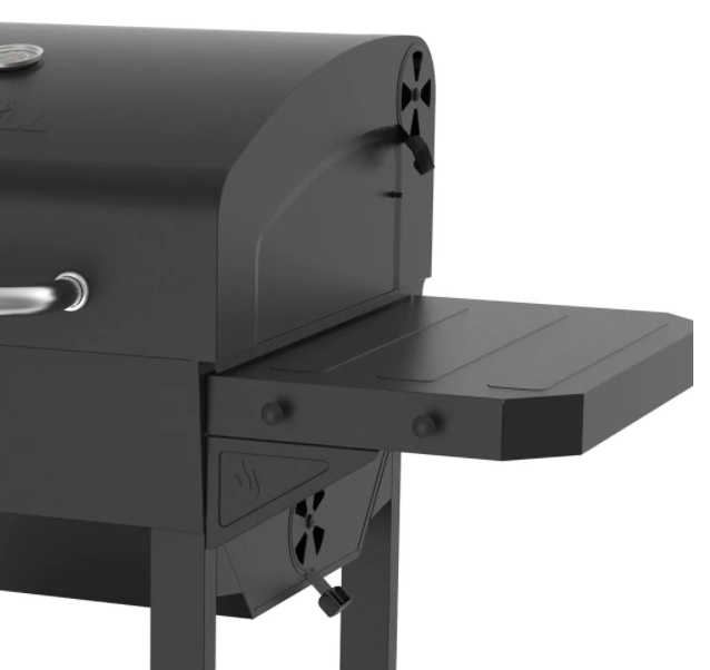 ASADOR DE CARBON PORTATIL NEXGRILL, COLOR NEGRO CON RUEDA