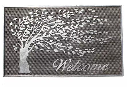 TAPETE PARA EXTERIOR DE GOMA WELCOME 45 X 75 6 mm