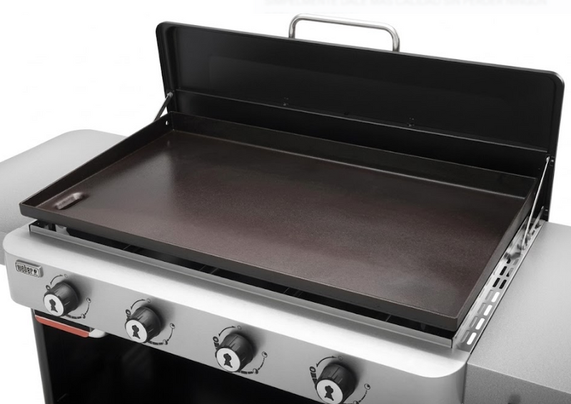 PLANCHA DE 4 QUEMADORES A GAS, 60,000 BTU, WEBER