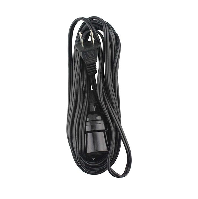 EXTENSION ELECTRICA DE 5 MTS, CON PORTALAMPARA