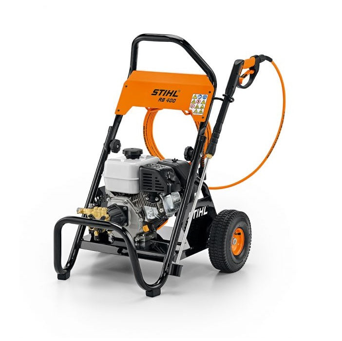 HIDROLAVADORA CON MOTOR A GASOLINA STIHL, 2700 PSI, RB400