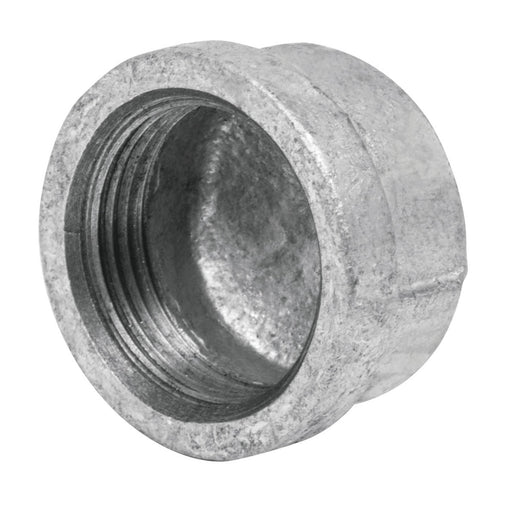Tapón hembra de acero galvanizado 3/4" FOSET con rosca interior
