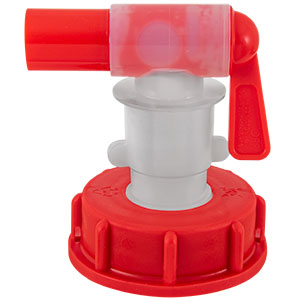VALVULA PARA GARRAFAS DE 20 Y 50 LITROS, 60 mm