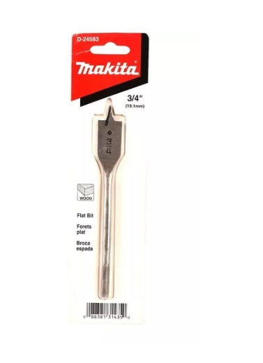 BROCA PLANA PARA MADERA  3/4" X6"
