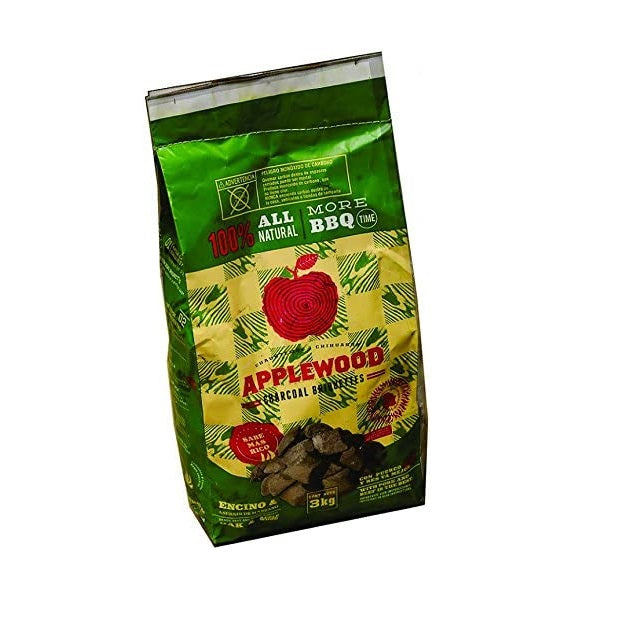 BOLSA DE BRIQUETA APPLE WOOD, DE 3KG