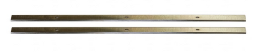 Cuchillas metálicas Silverline de 13" para cepillo, 2 piezas