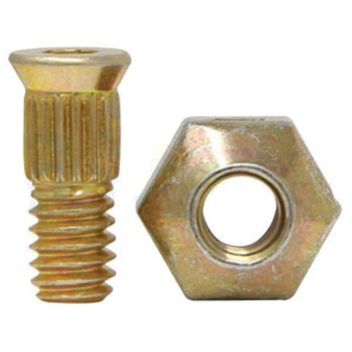 TORNILLOS DE 7/32" X 5/8" CON TUERCAS PARA CASE IH, 50 JUEGOS